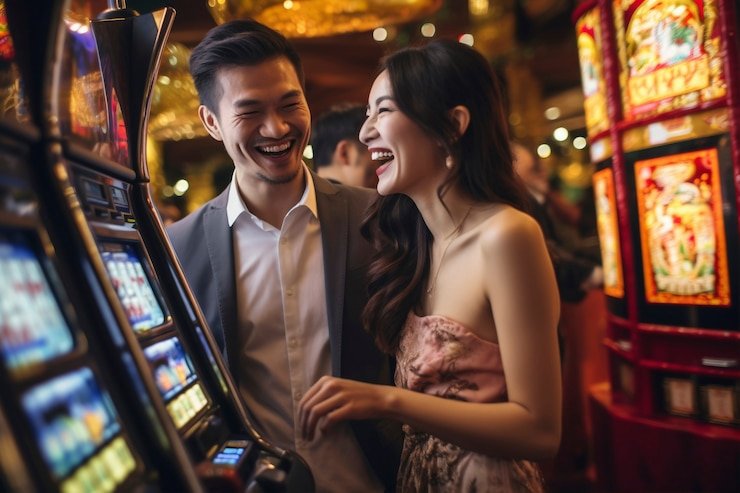 Caishen Wins live dealer board at disco69 broadcast studio